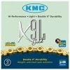 Chaîne 9 V KMC X9 L Gold -Boutique Pneus et Chambres à Air pas cher chaine 9 v kmc x9 l gold