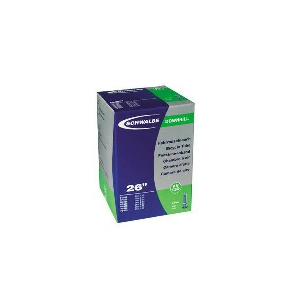 Chambre à Air Schwalbe 13D Downhill 26x2.1/3 Schrader 3 Chambre à Air Schwalbe 13D Downhill 26x2.1/3 Schrader
