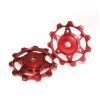 Galet Dérailleur XLC PU-A02 - Rouge -Boutique Pneus et Chambres à Air pas cher galet derailleur xlc pu a02 rouge