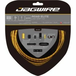 Kit Câblerie Dérailleur Jagwire Road Elite Link Shift RCK552 - Or