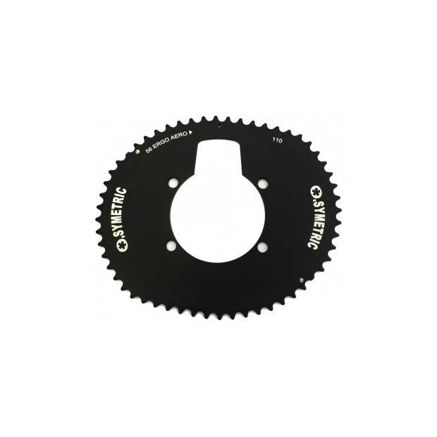 O-Symetric Kit Plateaux O'Symetric Ergo Aéro 4 Branches 110mm Noir 4 O-Symetric Kit Plateaux O'Symetric Ergo Aéro 4 Branches 110mm Noir – Image 2