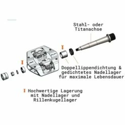 Pédales Automatiques Tatze Mc-Fly Axe Titane 13 Pédales Automatiques Tatze Mc-Fly Axe Titane -Boutique Pneus et Chambres à Air pas cher pedales automatiques tatze mc fly axe titane 5
