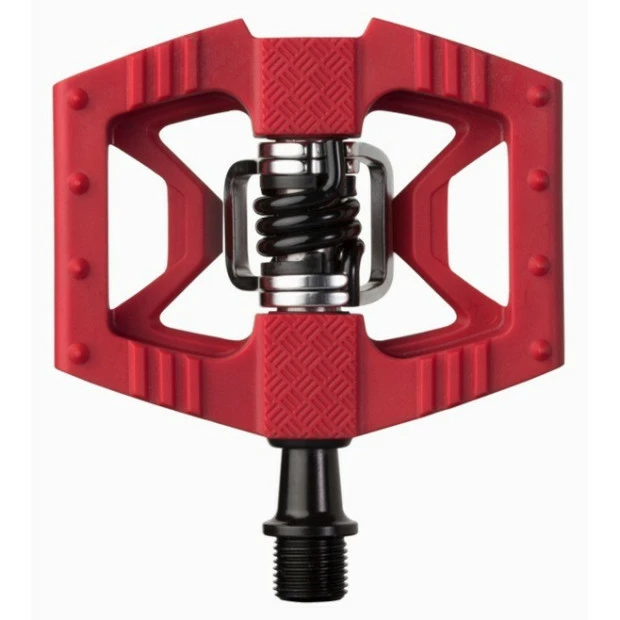 Crank Brothers Pédales Crankbrothers Double Shot 1 - Rouge-Noir 4 Crank Brothers Pédales Crankbrothers Double Shot 1 - Rouge-Noir – Image 2