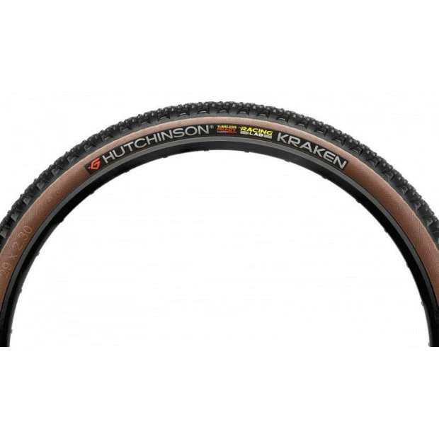 Pneu VTT Hutchinson Kraken Racing Lab Hardskin Tubeless Ready 29x2,3" (55-622) - Noir/Marron 5 Pneu VTT Hutchinson Kraken Racing Lab Hardskin Tubeless Ready 29x2,3" (55-622) - Noir/Marron – Image 3