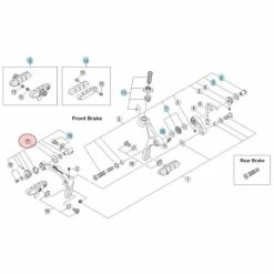 Tendeur Pour Etrier De Frein Shimano Ultegra BR-6700